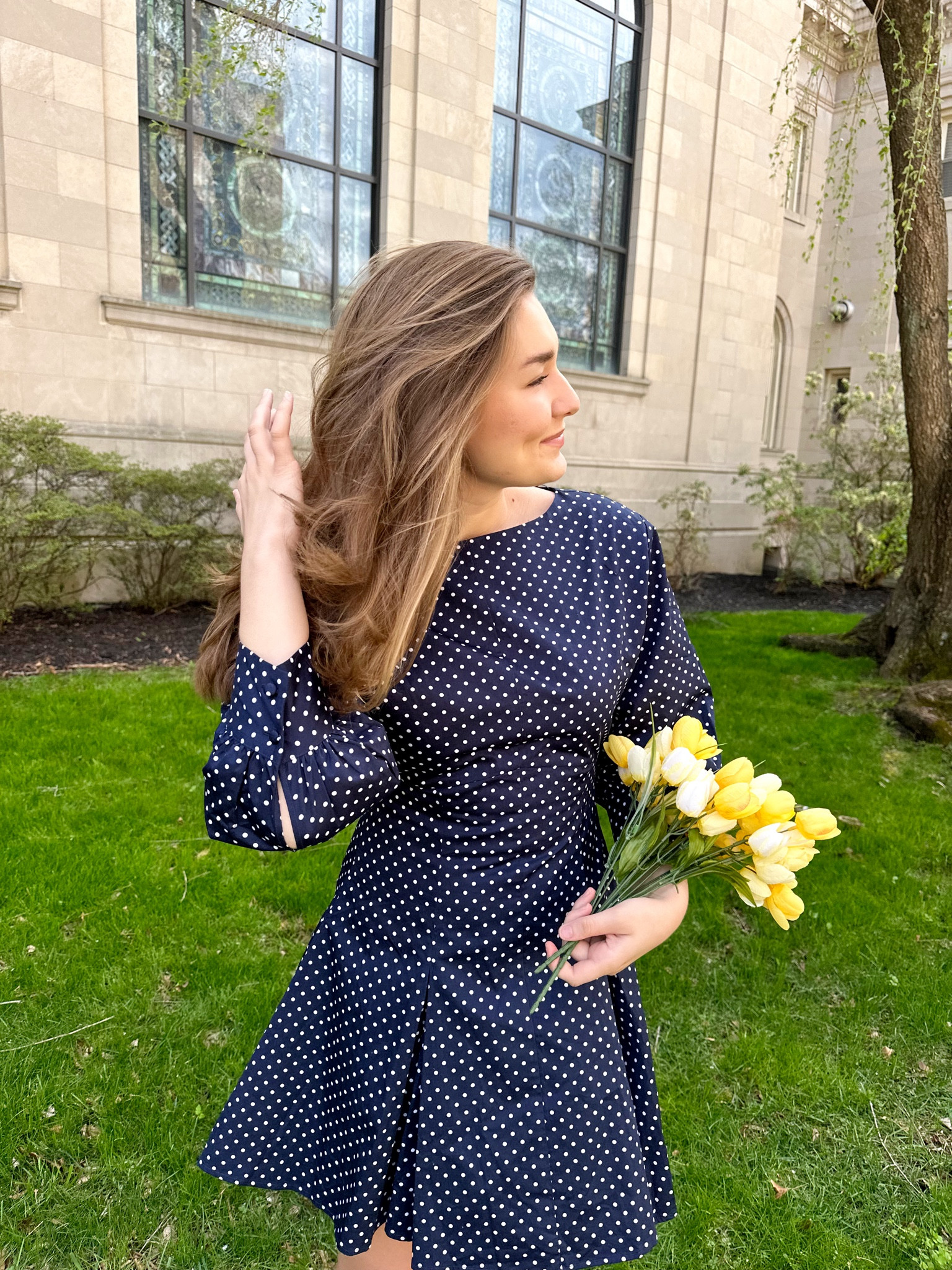 Spending Easter weekend in Hill House 🐰💛 

Easter style, Easter dresses, spring style, spring dresses, spring outfits, polka dots
Polka dot dress 

#LTKstyletip #LTKworkwear #LTKSeasonal