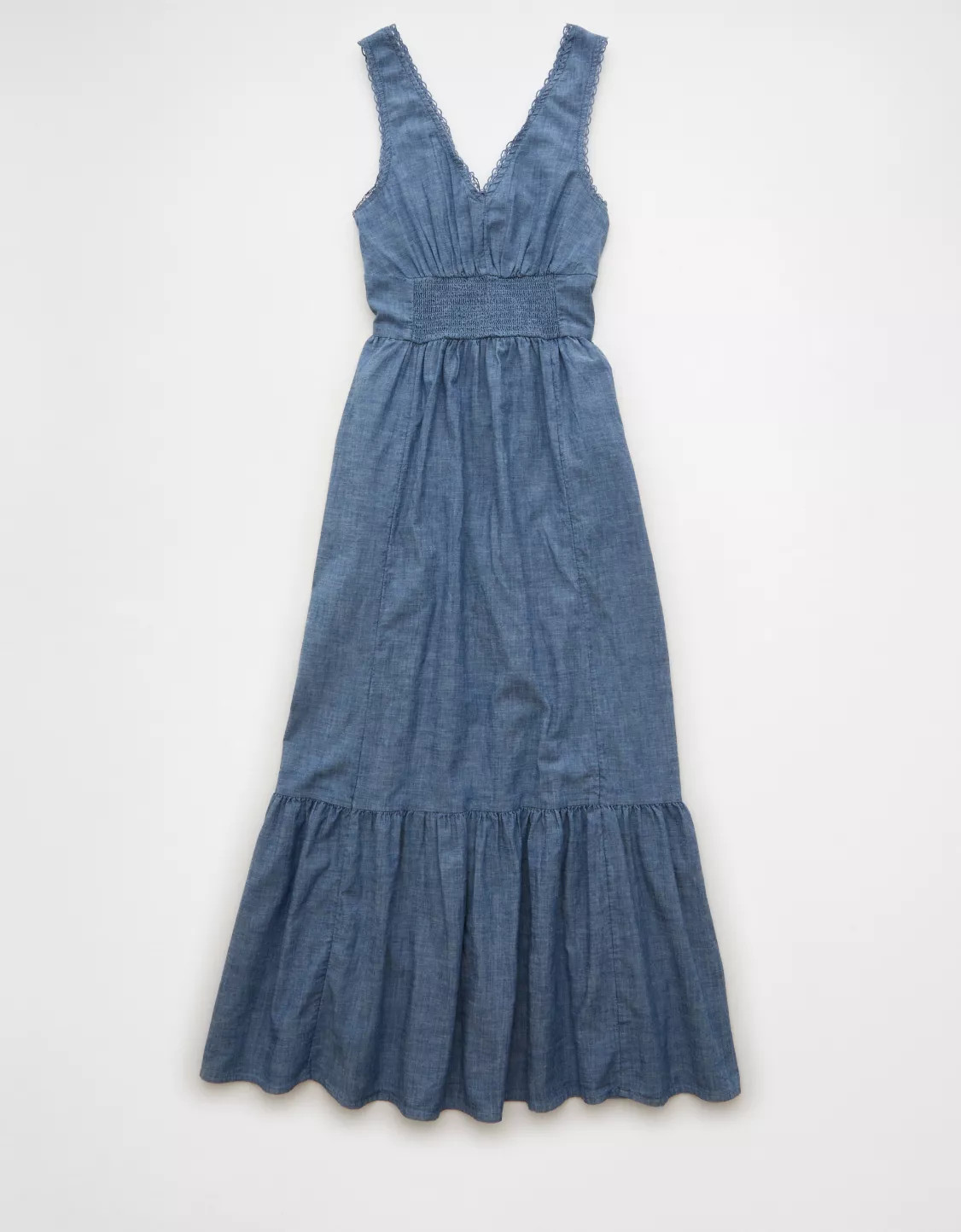 AE Tie-Front Midi Dress | American Eagle Outfitters (US & CA)