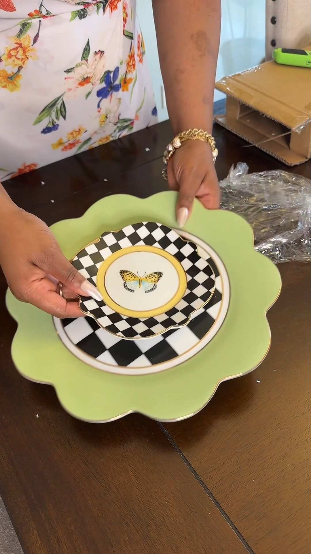 Food taste better on fancy plates so why not treat yourself to Mackenzie- Childs #dinnerplates #mackenziechilds 

#LTKHome #LTKSeasonal #LTKSaleAlert