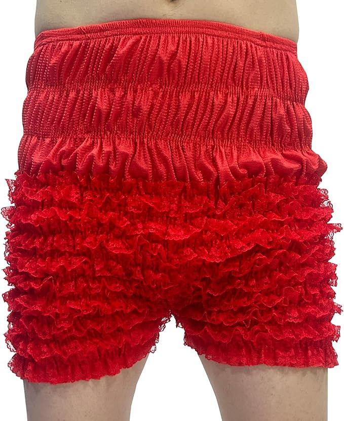 ZUYPSK Women's Tiered Ruffle Lace Panties Tanga Dance Bloomers Sissy Pettipant Boyshorts | Amazon (US)
