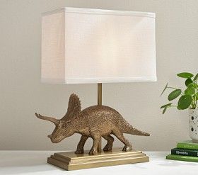 Triceratops Table Lamp (17") | Pottery Barn Kids