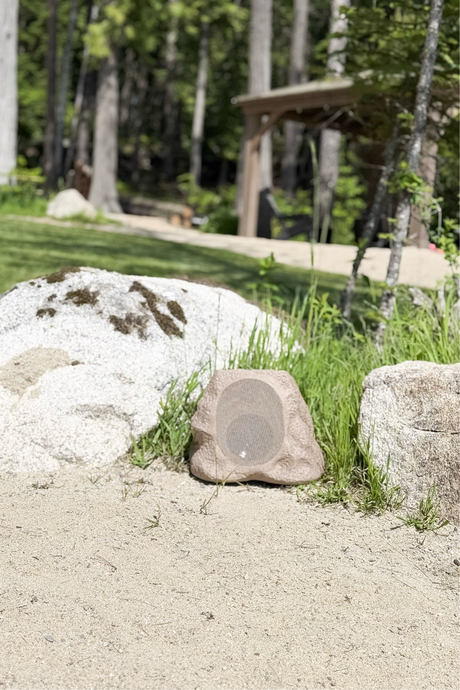 These hidden rock speakers have been totally worth it! They're solar powered so no more cords or worrying about recharging it.

Summer, summer finds, summer vacation, speaker, Victrola speaker, outdoor finds, outdoor essentials, lake day, pool day

#LTKSummerEdit #LTKParties #LTKSeasonal