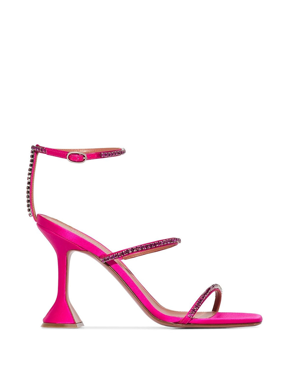 Crystal Embellished Gilda Sandal Ruby | The Webster