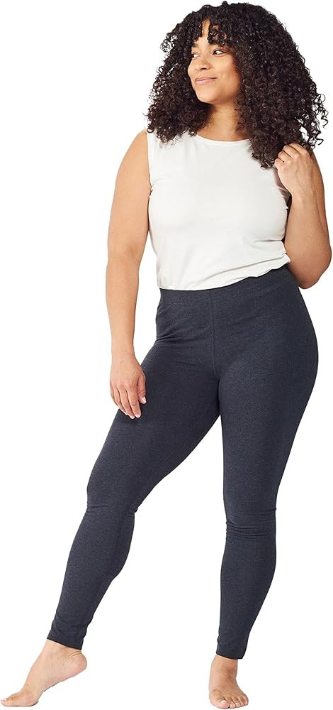 Maggie's Organic Cotton Ankle Leggings - Base Layer Leggings | Amazon (US)
