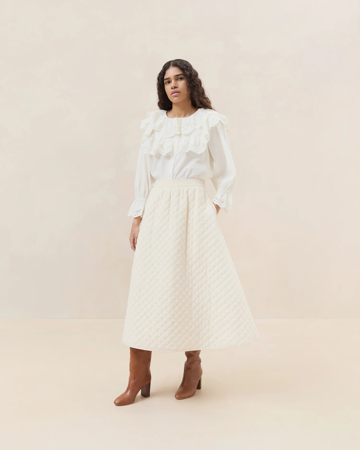 Clara Quilted Skirt | Loeffler Randall