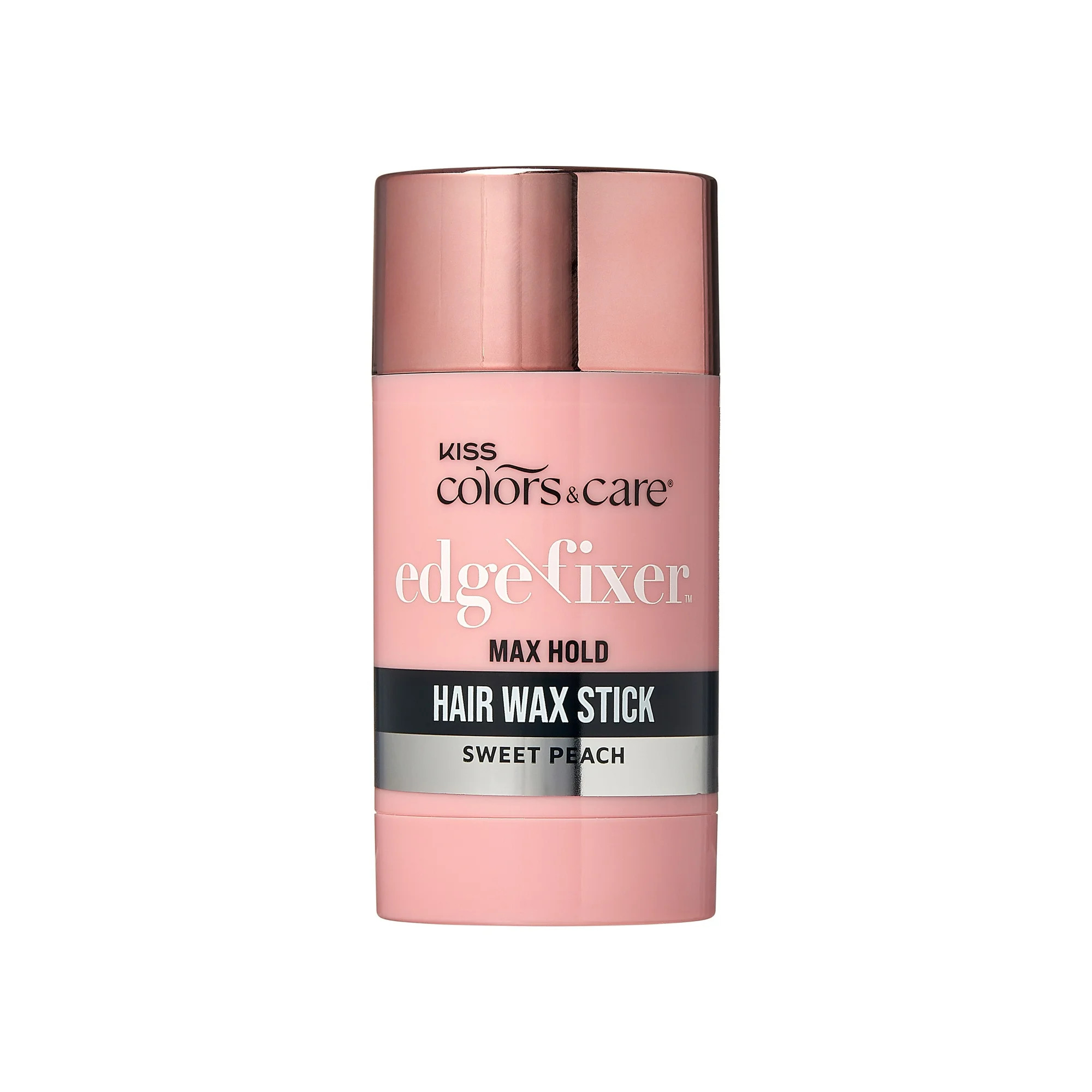 KISS COLORS & CARE Edge Fixer Hair Wax Stick, Maximum Hold, Sweet Peach, 2.47 oz. - Walmart.com | Walmart (US)