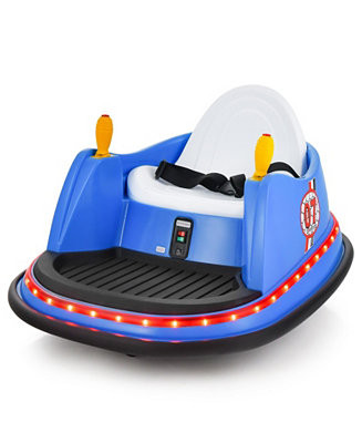 12V Electric Kids Ride On Bumper Car with Flashing Lights for Toddlers - Macy's | Macy's