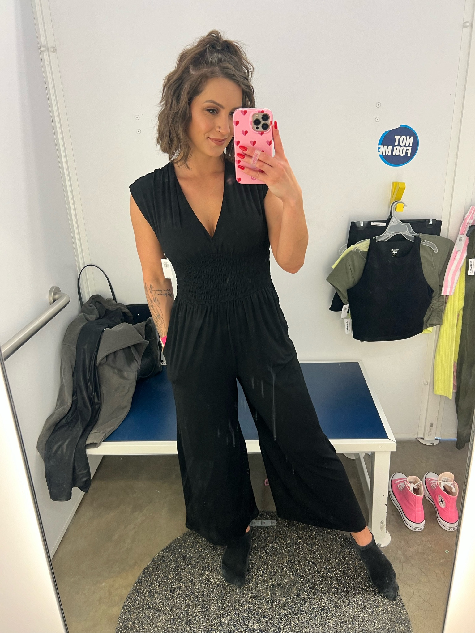 Love this black jumpsuit! So comfy and has pockets! Comes in a bunch of colors!

#LTKSeasonal #LTKfindsunder50 #LTKsalealert