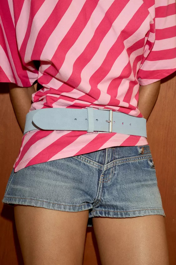 PLAIN 100% LEATHER BELT | Zara UK