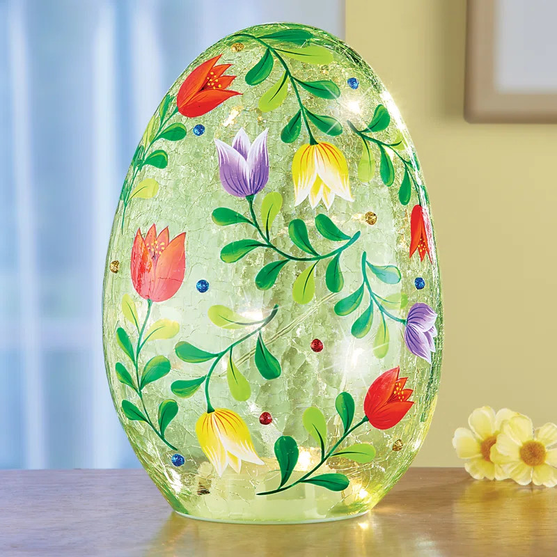 Lighted Tulip Egg | Wayfair North America