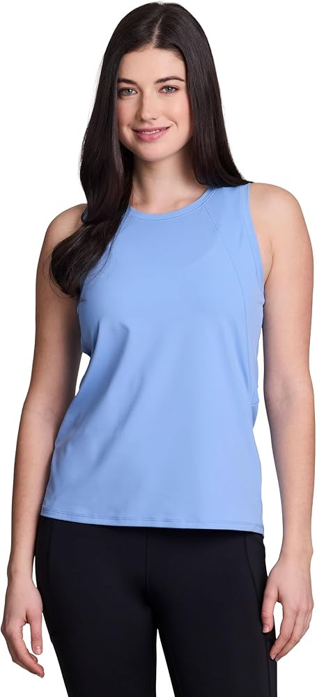 RBX Active Women's Workout Tank Top, Buttery Soft Ribbed Panel Fashion Novelty Tank for Casual We... | Amazon (US)