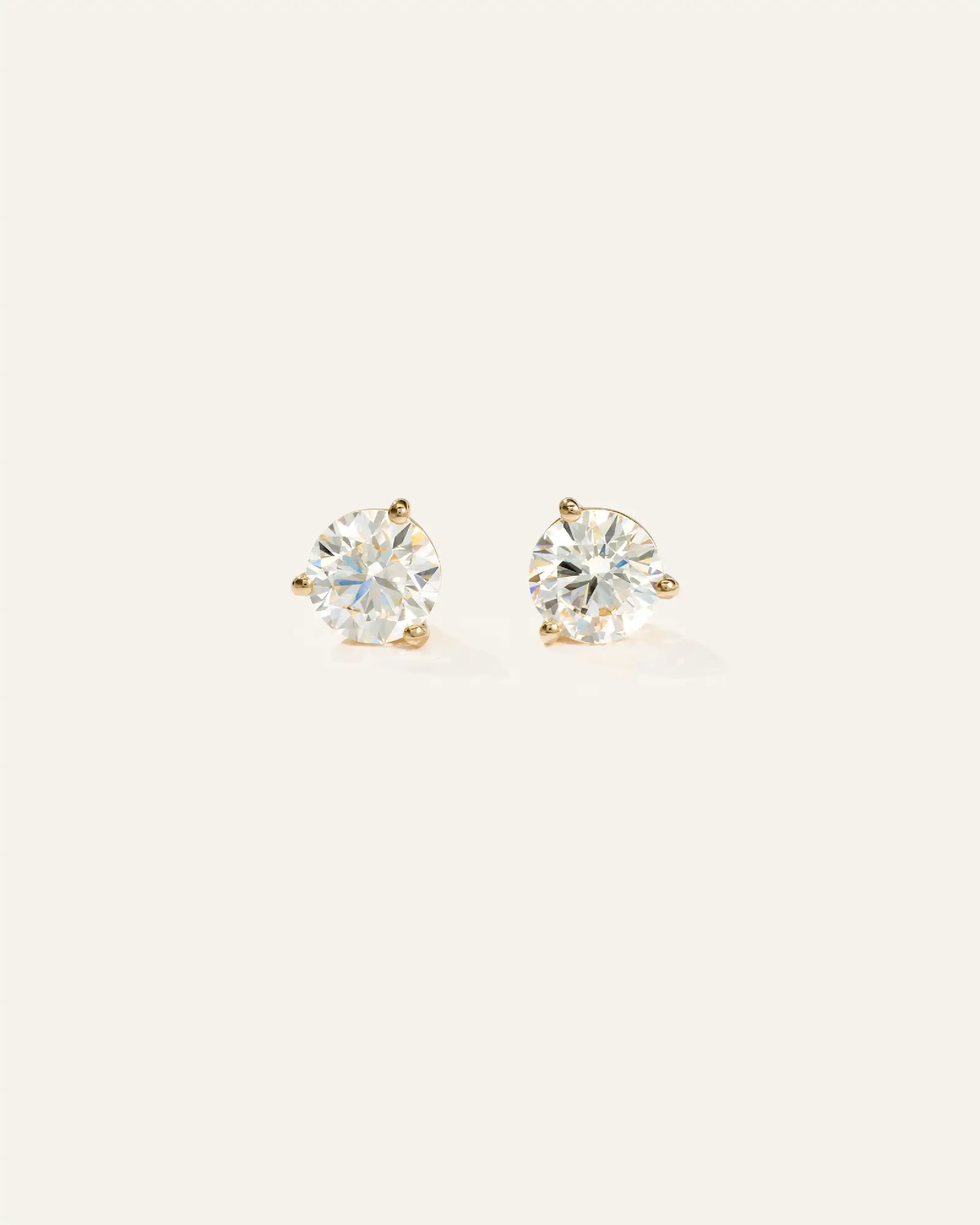 14K Gold Lab Grown Diamond Martini Studs | Quince