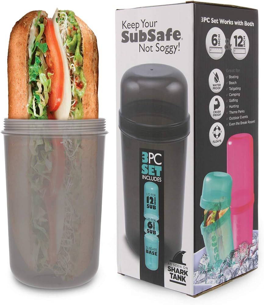 SubSafe Sub Sandwich Container – This Reusable Sandwich Container Keeps Your Sub Safe, Not Sogg... | Amazon (US)