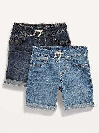 360° Stretch Pull-On Jean Shorts for Toddler Boys | Old Navy (US)