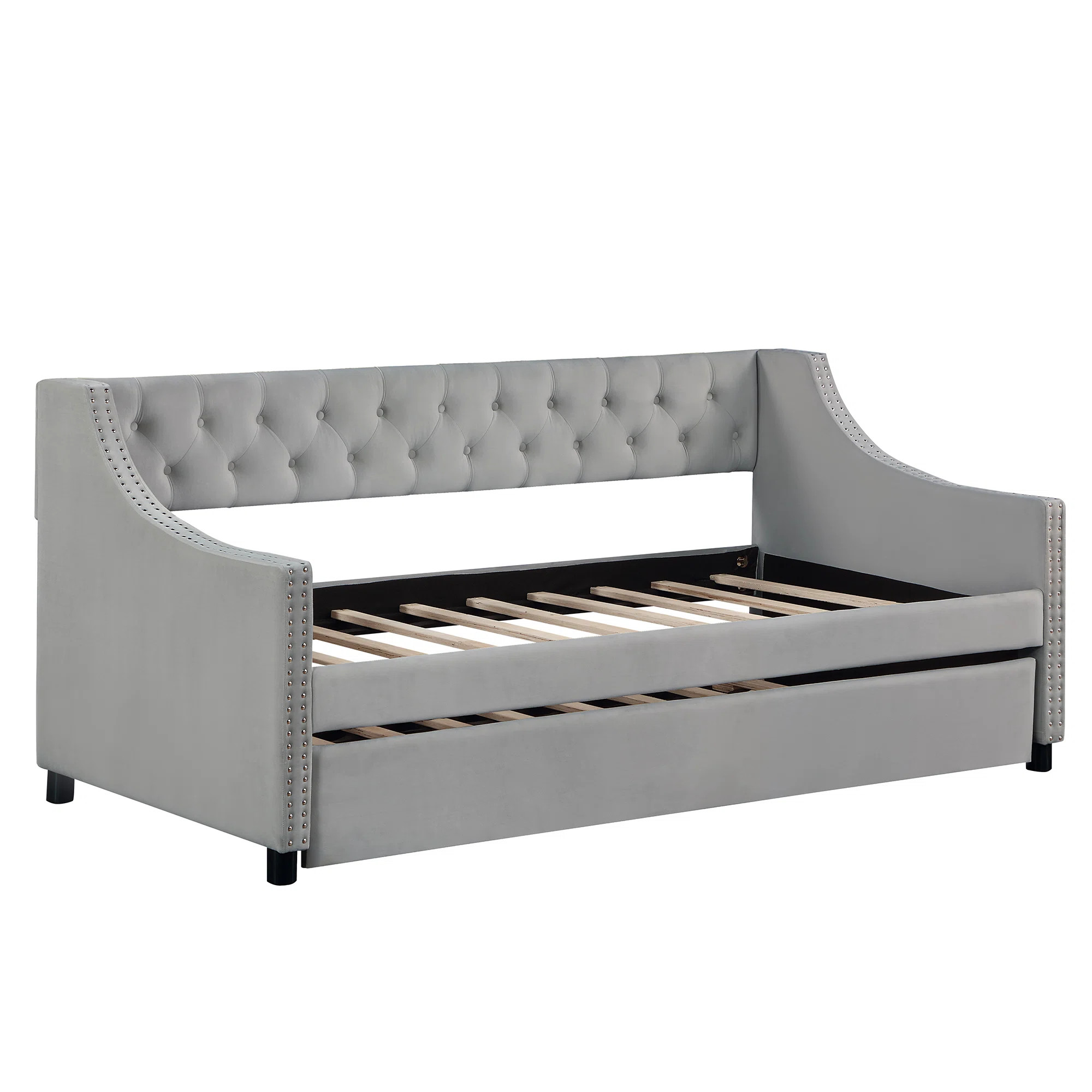 Upholstered Daybed with Trundle | Wayfair North America