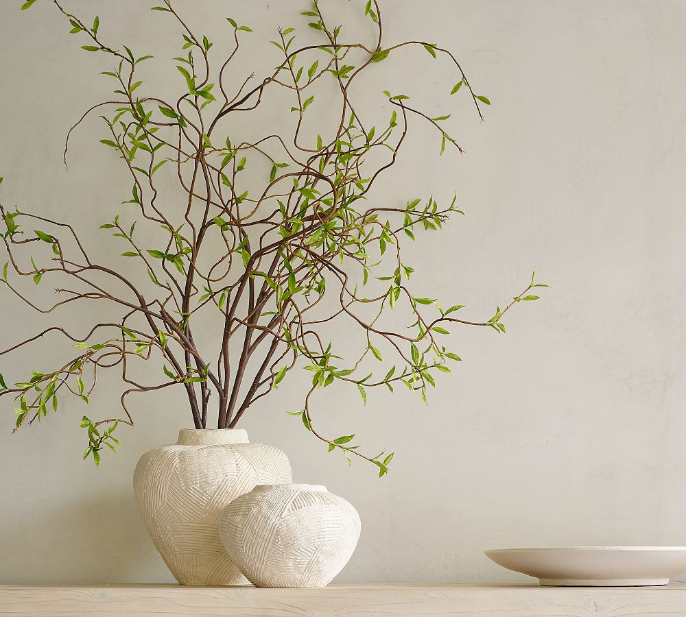 Small Earthenware Vase - 7"H | Pottery Barn (US)