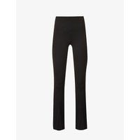 Split-detail high-rise stretch-jersey leggings | Selfridges