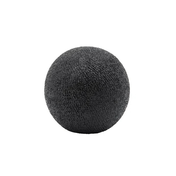 Decorative Orbs - Contemporary Modern Black Beaded Ceramic Orbs - 4", 5", 6" Round Decorative Orb... | Wayfair North America