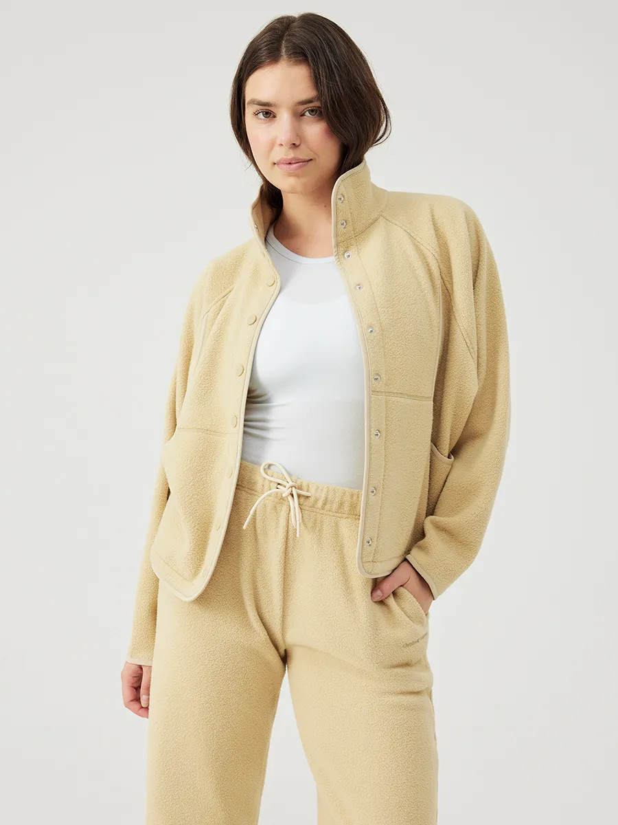 RecFleece Snap JacketA Heart | Outdoor Voices