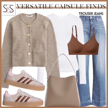 Cozy casual sweater top that’s perfect for travel or work wear. Adidas sambas sneakers make this outfit so versatile for winter!

#LTKfitness #LTKworkwear #LTKtravel
