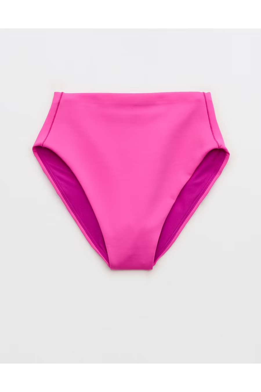 Left On Friday Hi Hi Bikini Bottom Women's Bright Pink L | Aerie