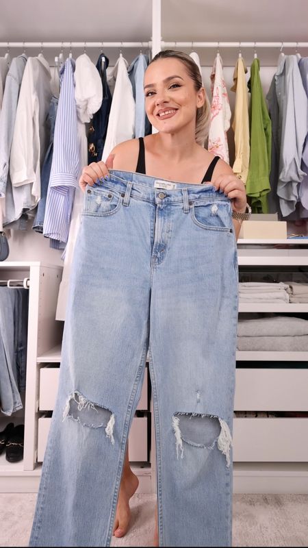 Styling my favorite Abercrombie jeans 💙
Shirt is from zara 🌸

#LTKVideo #LTKSaleAlert #LTKU