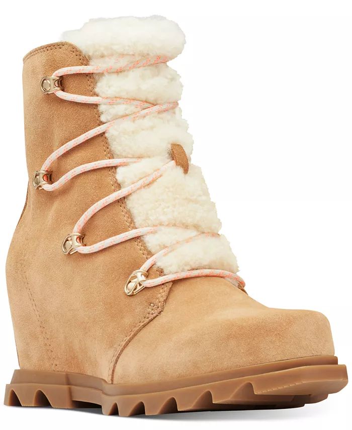 Sorel Women's Joan of Artic Wedge III Lace Cozy Boots & Reviews - Booties - Shoes - Macy's | Macys (US)