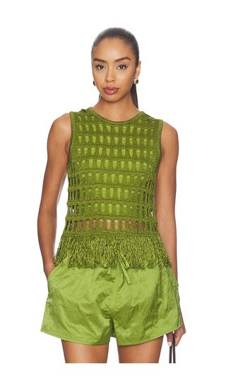 A.L.C. Esme Top in Sage. - size S | Revolve Clothing (Global)