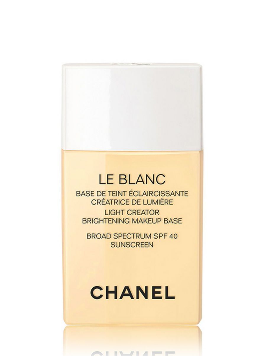 chanel <b>le blanc</b><br>light creator brightening makeup base broad spectrum spf 40 | Saks Fifth Avenue
