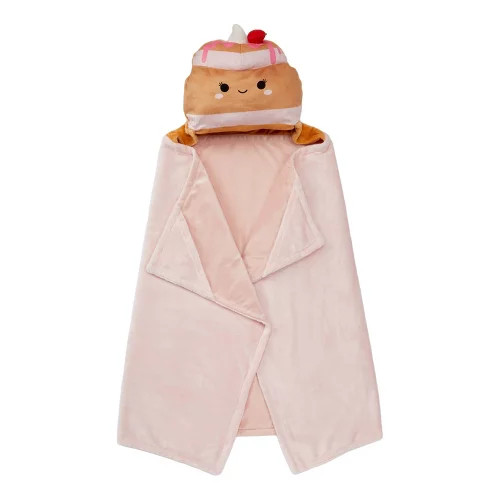 Squishmallows Kids' Hooded Blanket Purple | Target