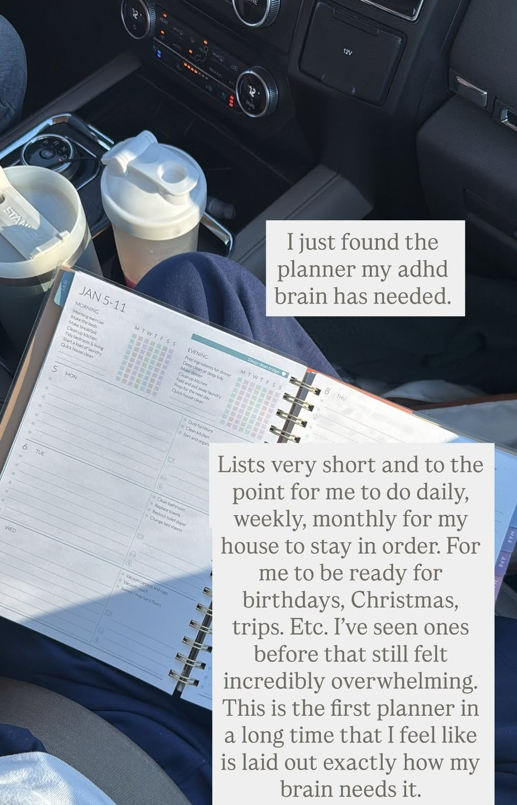 The planner that matches how my brain thinks: easy short lists that keep me on task daily and monthly. Some planners have SO much going on and feel overwhelming, but this is one that feels realistic and easy for me!  

 #LTKdayinmylife #LTKmomlife #LTKFindsUnder50
