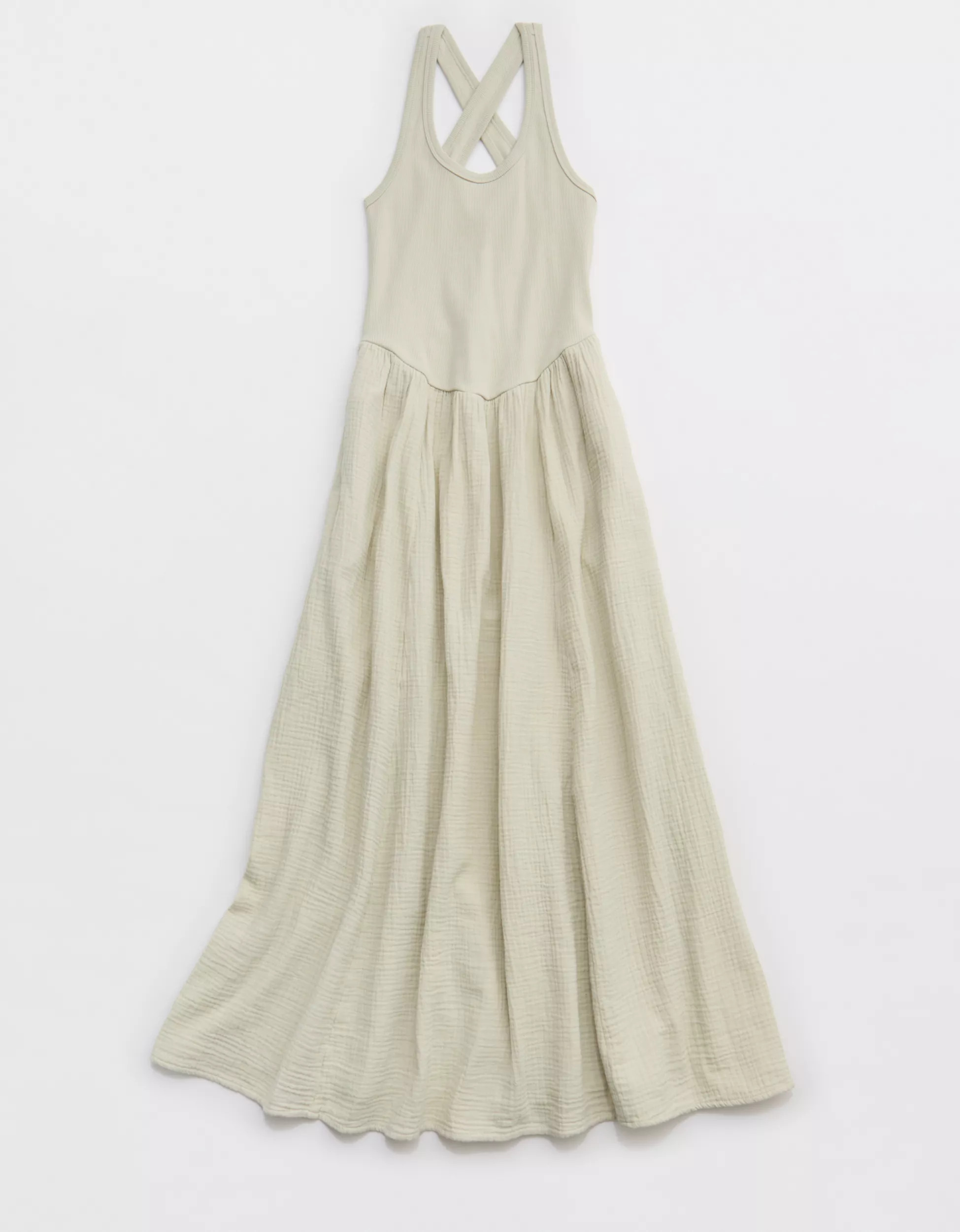 Aerie At The Barre Cross Back Dress | Aerie