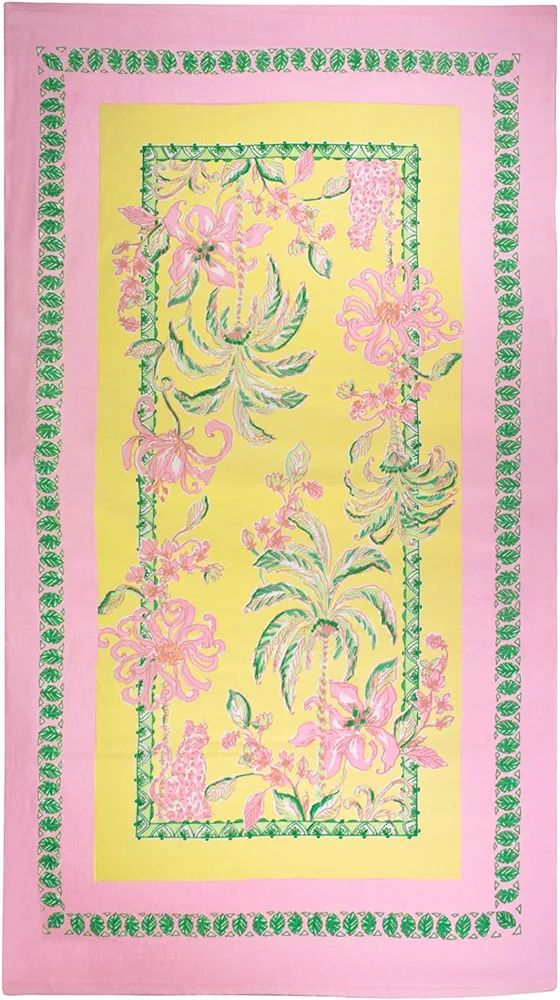Lilly Pulitzer Oversized Pool/Beach Towel, 40 x 70, Large Terry Cloth Towel for Adults, Tropical ... | Amazon (US)