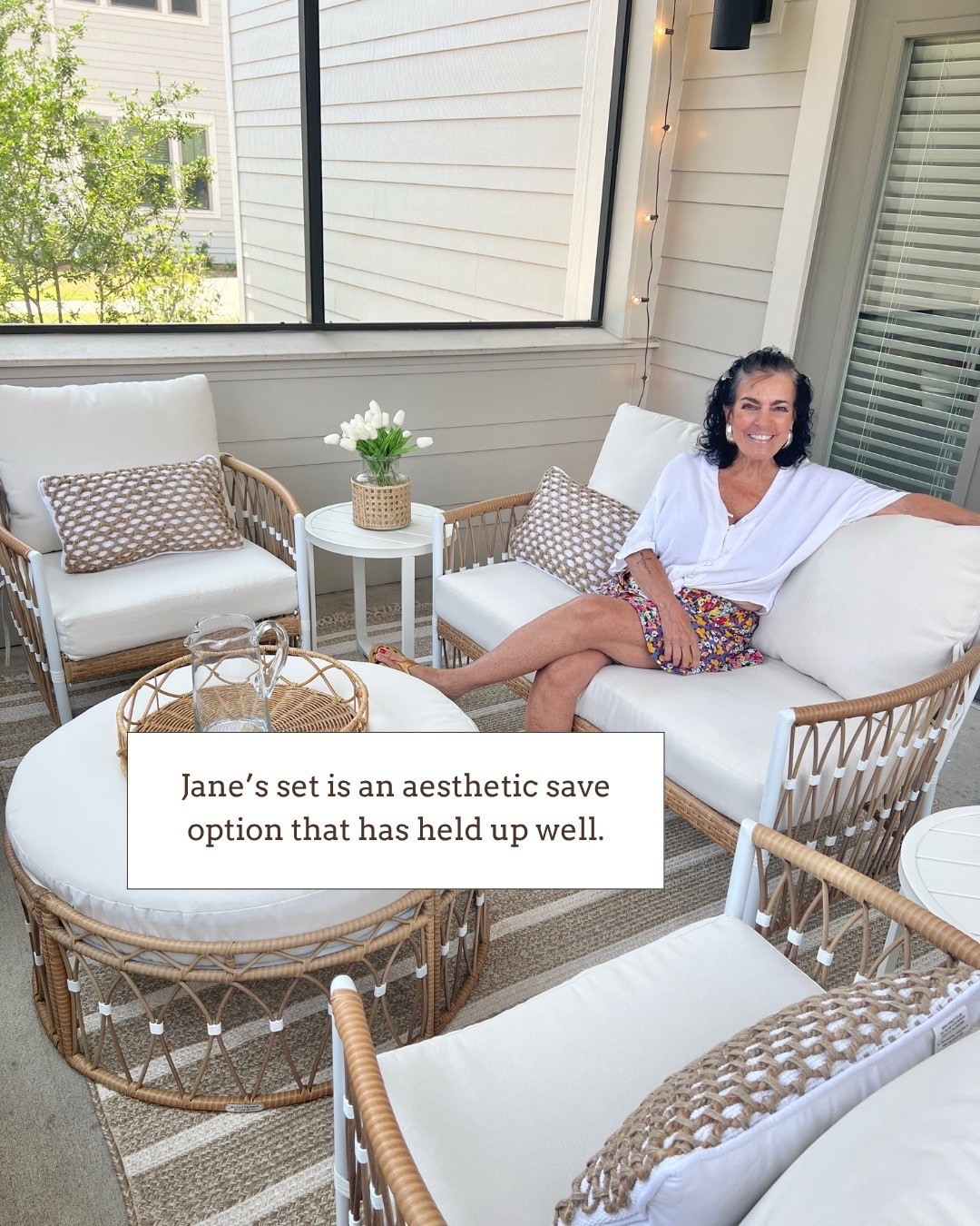 Jane's patio set is a save option that has held up well 🙌🏻🙌🏻

#LTKHome #LTKdayinmylife #LTKMothersDay