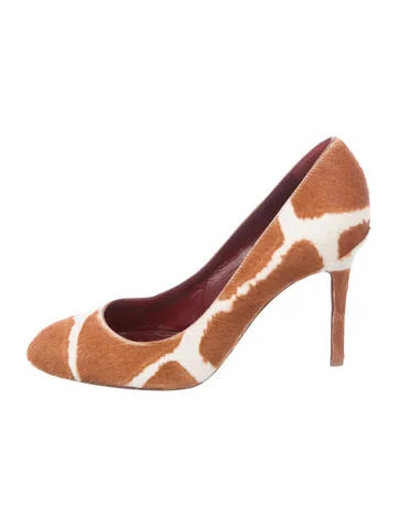Ponyhair Round-Toe Pumps | The Real Real, Inc.