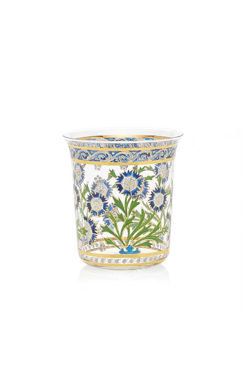 Blue Persian Glass Tumbler | Moda Operandi Global