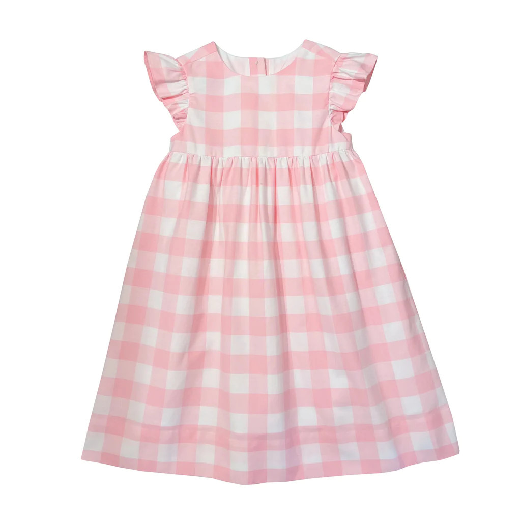 Mariel Dress-Primrose Gingham | NANTUCKET KIDS