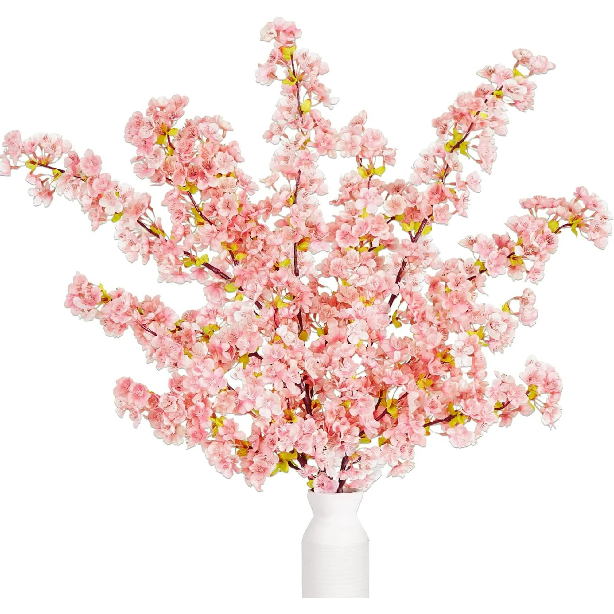 Cherry Blossom Branches, 39 Inch Long Stem Artificial Flowers Cherry Blossom Tree Silk Fake Flowe... | Walmart (US)