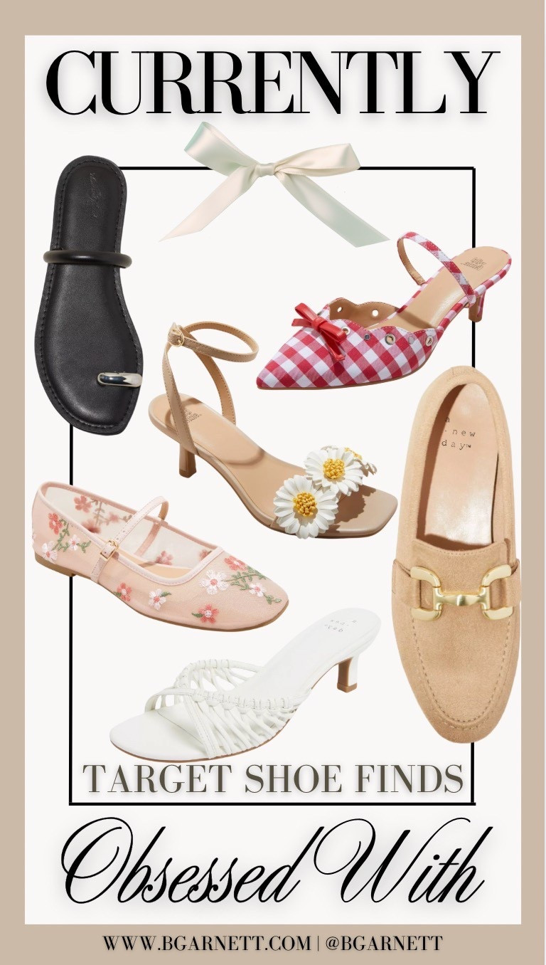 Target shoes are really good right now. Lots of dupes for far more expensive options (all under $50) 

Summer shoes | sandals | gingham | loafers | kitten heels 

#LTKSeasonal #LTKFindsUnder50 #LTKShoeCrush