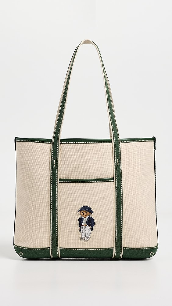 Small Shaped Polo Bear Tote Bag | Shopbop
