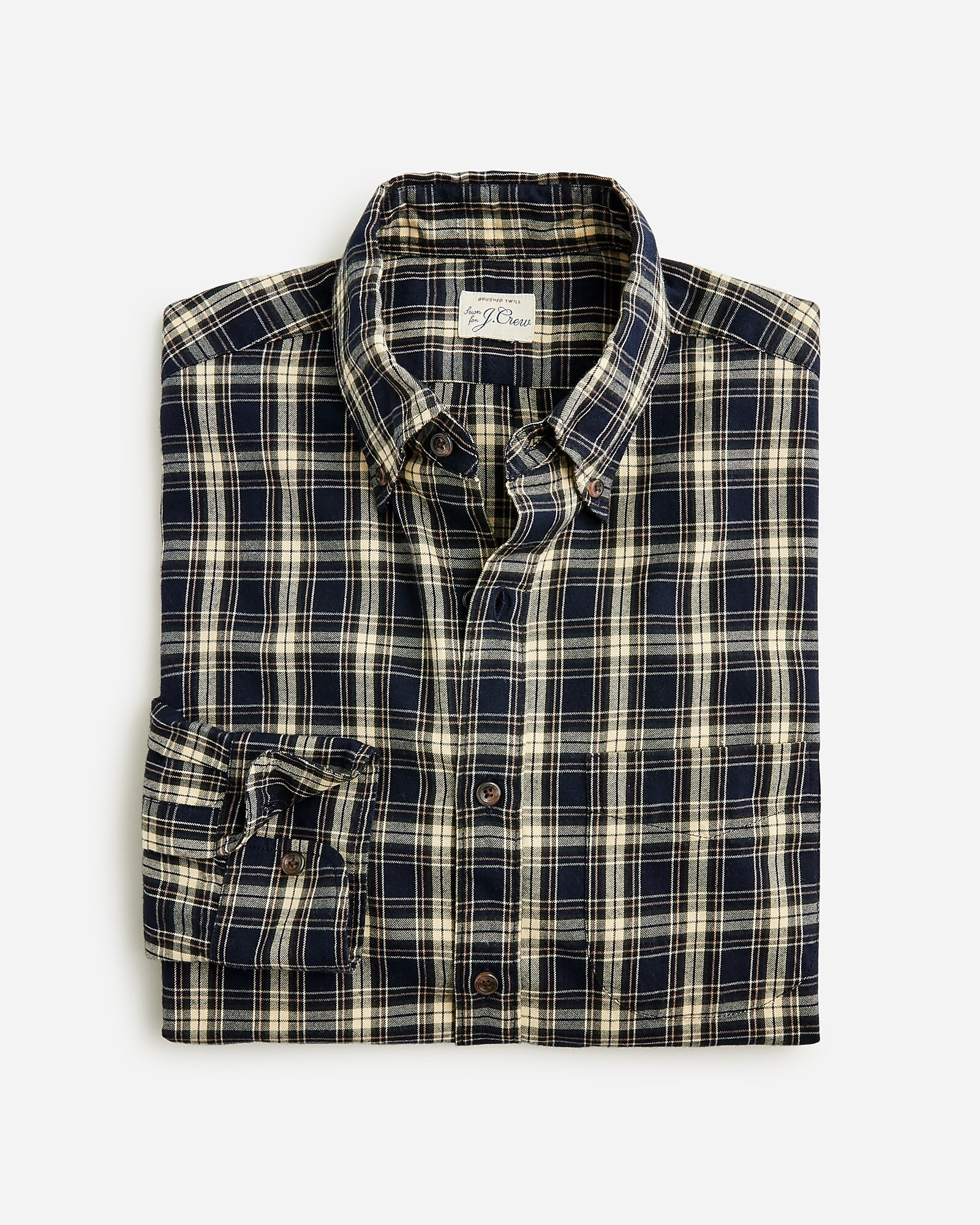 Brushed twill shirt | J. Crew US