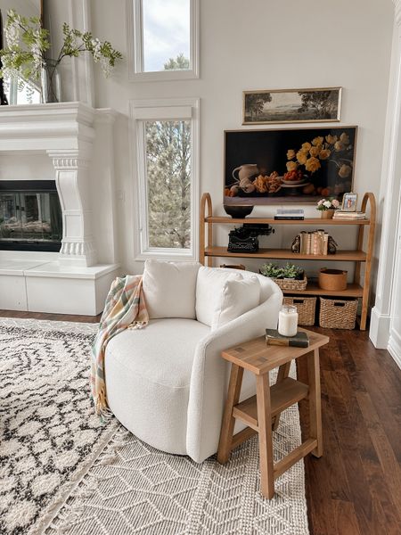 Love this oversized swivel chair from
Walmart. Comes in 3 colors. Perfect for a cozy ready spot. 

Walmart home, home decor 

Follow @sarah.joy for more home decor ideas  

#LTKSeasonal #LTKHome