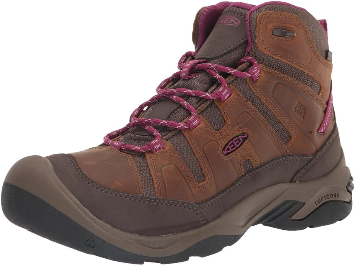 KEEN Women's, Circadia Mid Waterproof Hiking Boot | Amazon (US)