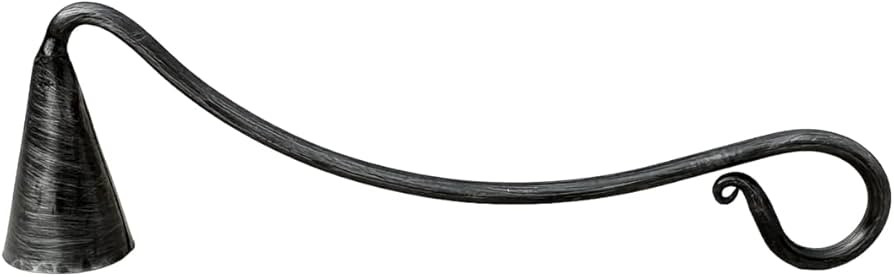 Living Ideas Hand Forged Candle Snuffer Wrought Iron Handmade Candle Snuffer for Home Classic Loo... | Amazon (US)