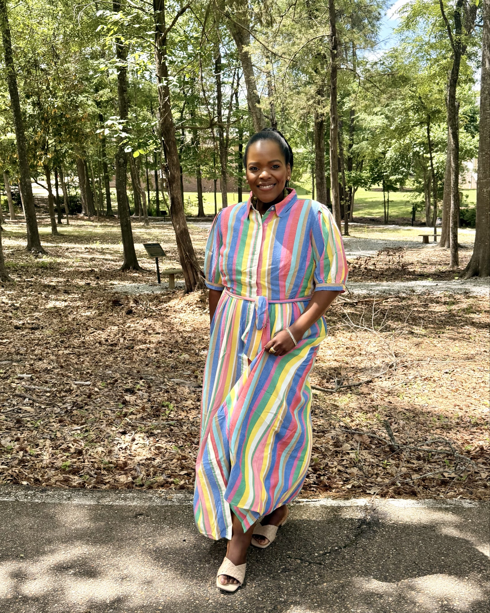 My workwear ootd is the perfect dress for Spring and it’s from JcPenny . 🌸  True to size fit. I’m wearing the large. Oh and yes, it has pockets! 

#LTKmomlife #LTKootd #LTKWorkwear