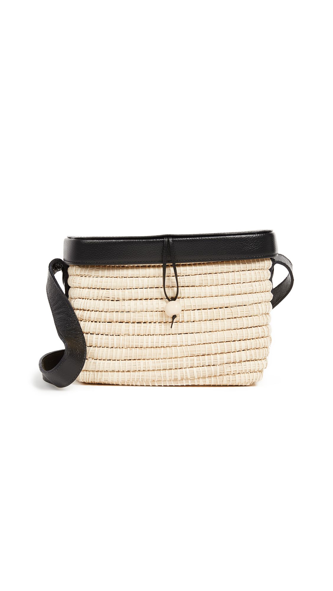 Sensi Studio Structured Straw Handbag | Shopbop