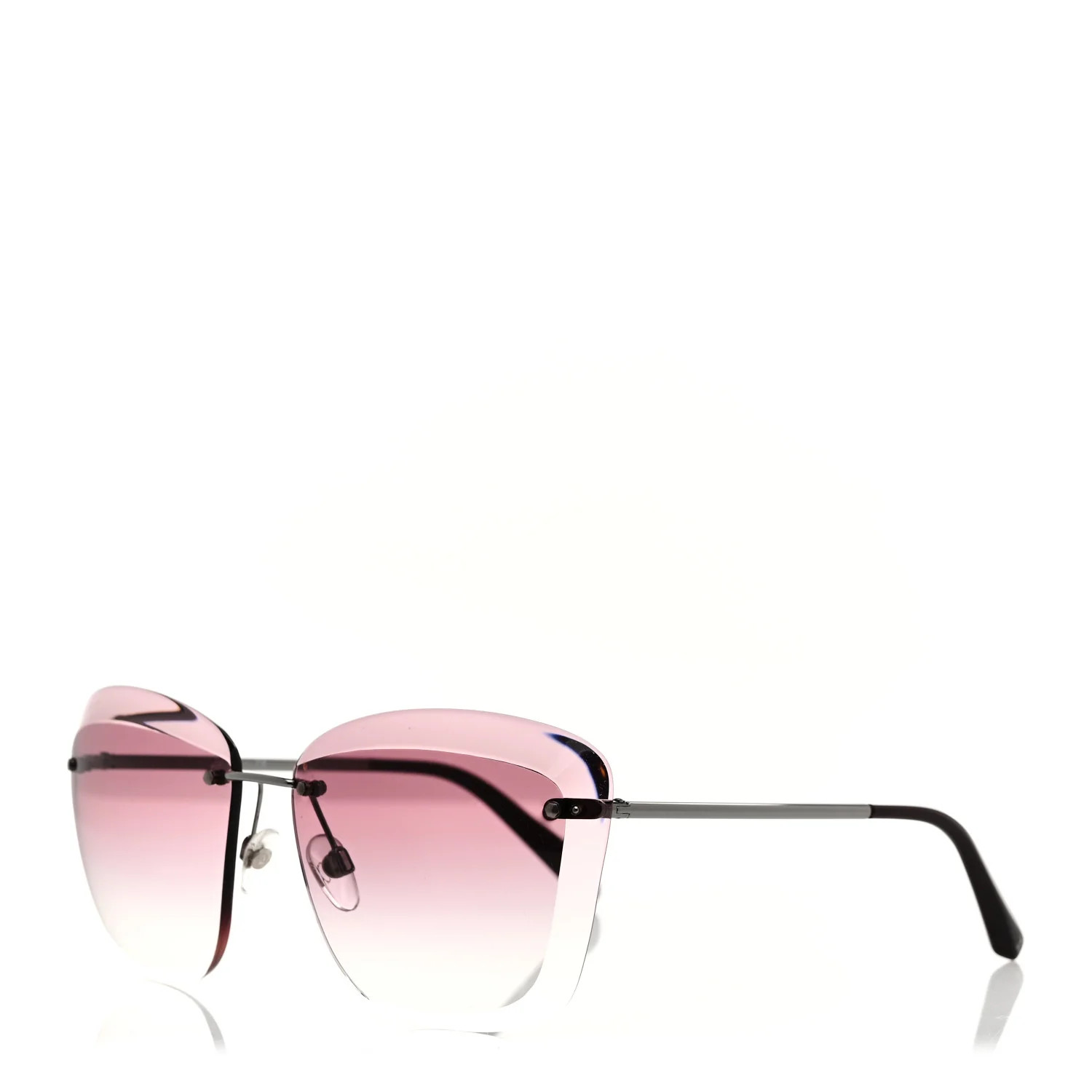 Butterfly Spring Sunglasses 4221 Dark Silver Purple | FASHIONPHILE (US)