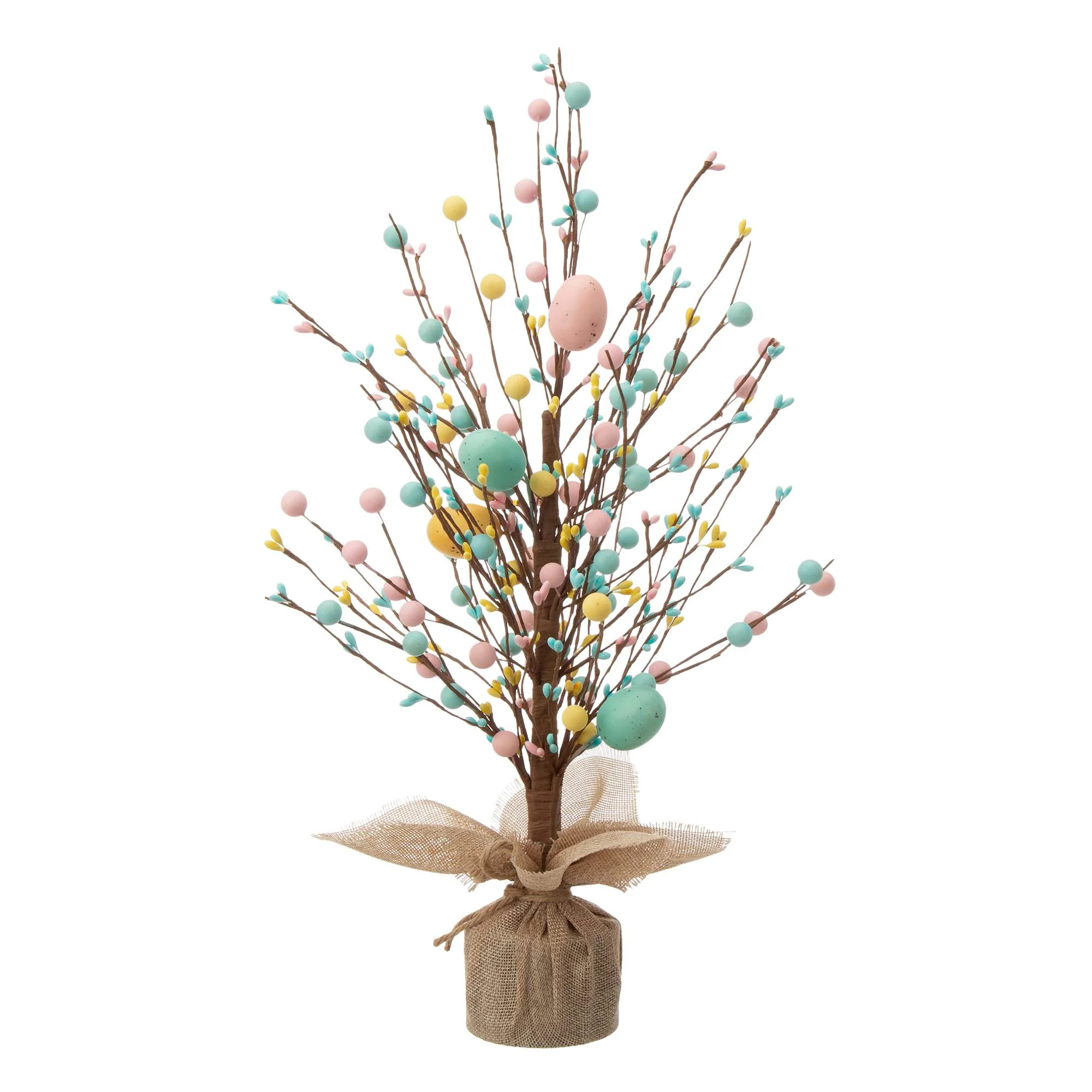 Glitzhome 18"H Easter Eggs Table Tree - Walmart.com | Walmart (US)