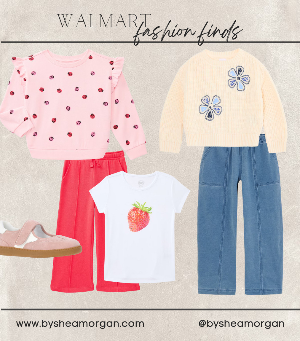 Walmart has some of the cutest clothes to go into spring 

 #LTKKids