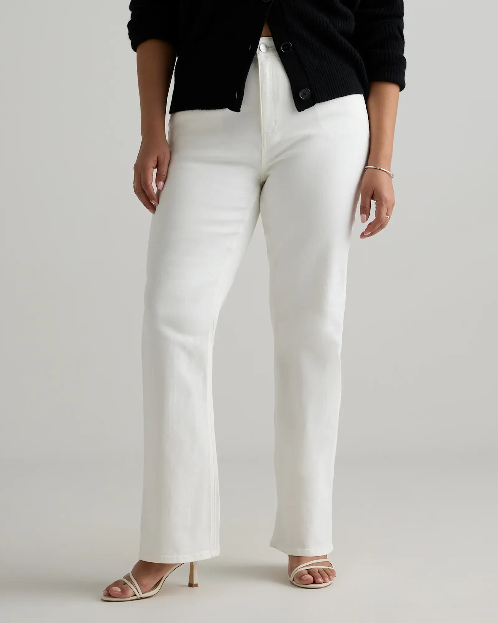 Bella Stretch Kick Flare Jeans | Quince
